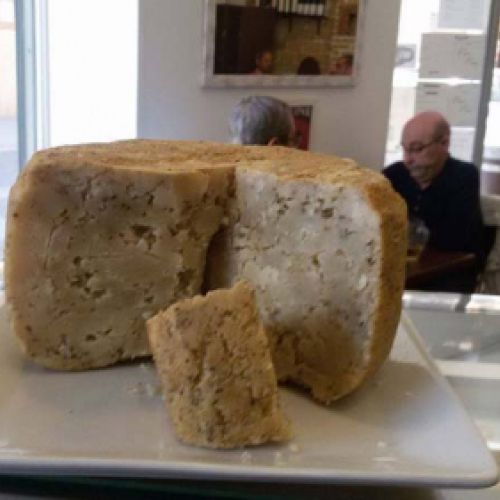 Queso de oveja con trufa