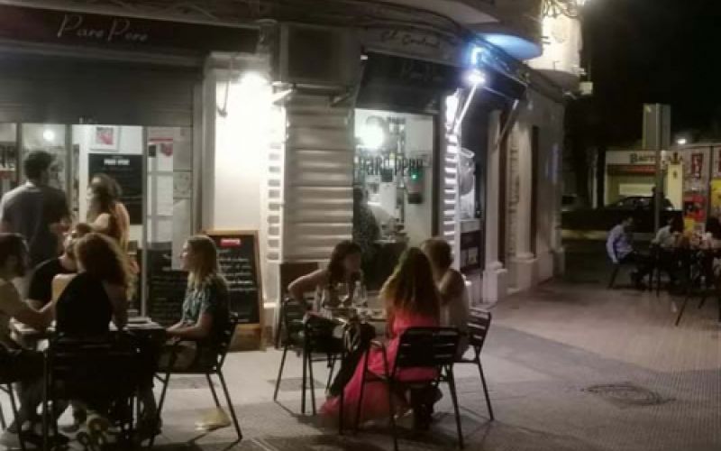terraza noche