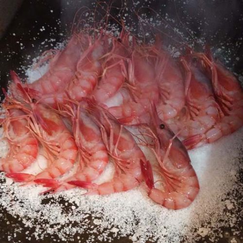 Gambas a la plancha