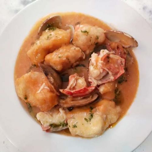 Suquet de rape y almejas