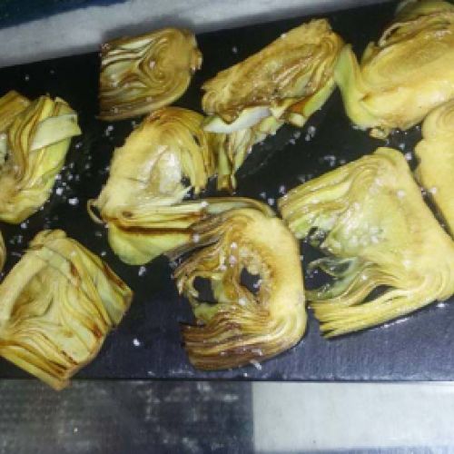 Alcachofas a la plancha